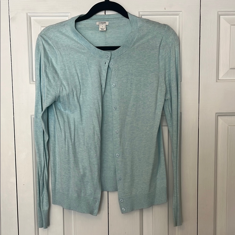 J.Crew Light Blue Cardigan